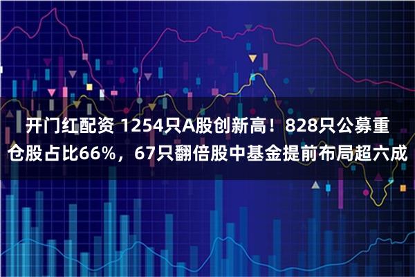 开门红配资 1254只A股创新高！828只公募重仓股占比66%，67只翻倍股中基金提前布局超六成